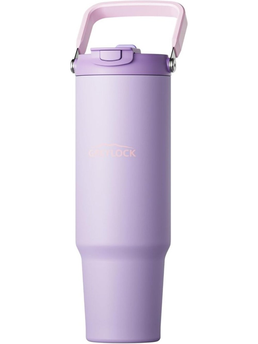 40 oz Insulated Tumbler with Handle, 2-in-1 Flip Straw & Spout Lid - Perfect for